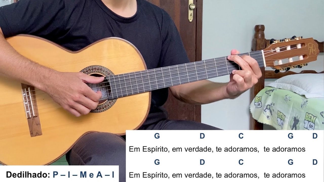 EM ESPÍRITO, EM VERDADE (adoração) | como tocar no violão [letra e cifra]