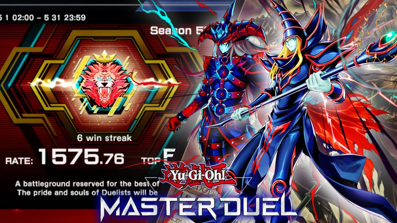 This Is What Top Tier Dark Magician Looks Like At The Highest Ranks | Yu-Gi-Oh Master Duel