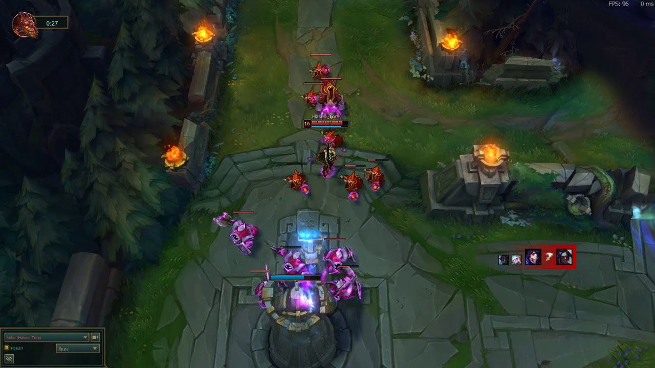 League of Legends | Moments  | Ashe Machine Gun