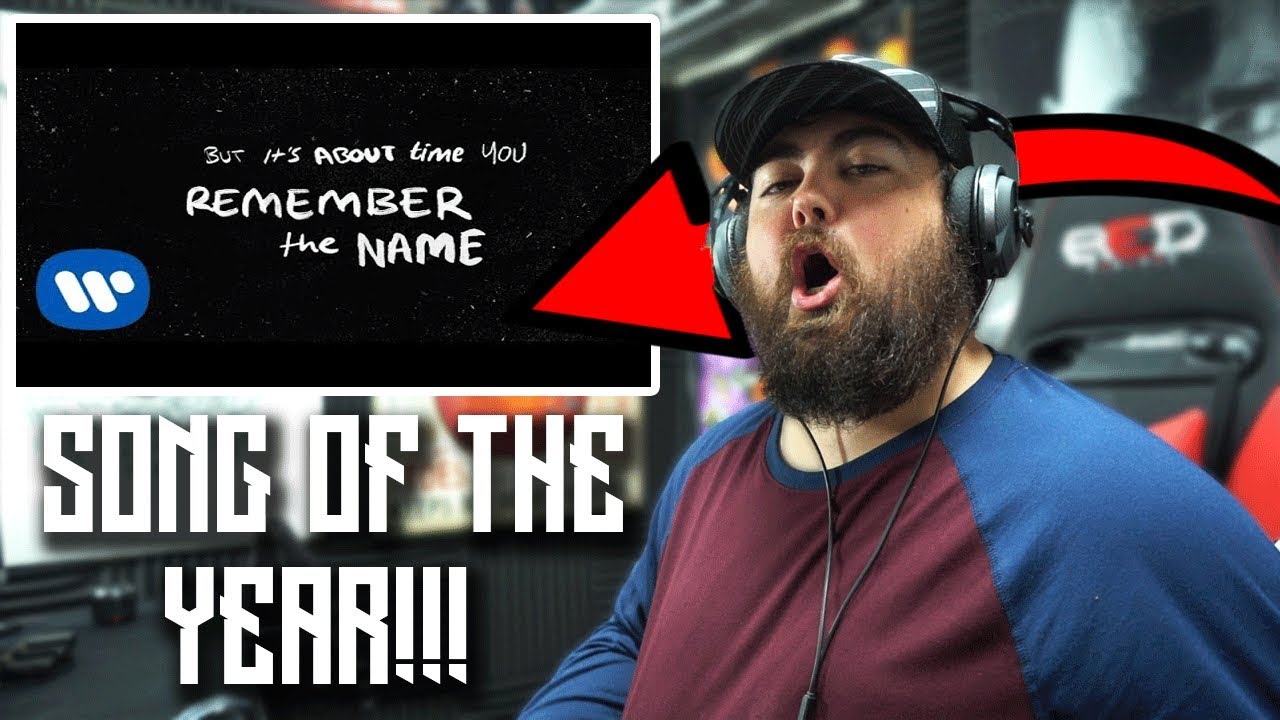 RAPPER REACTS to Ed Sheeran - Remember The Name (feat. Eminem & 50 Cent) [Official Lyric Video]