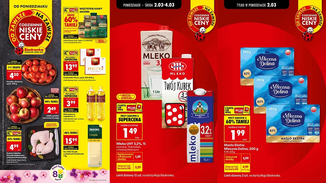 Gazetka Biedronka od 2.03.2026 🔥 HITY CENOWE, Mega Promocje i Najlepsze Okazje!