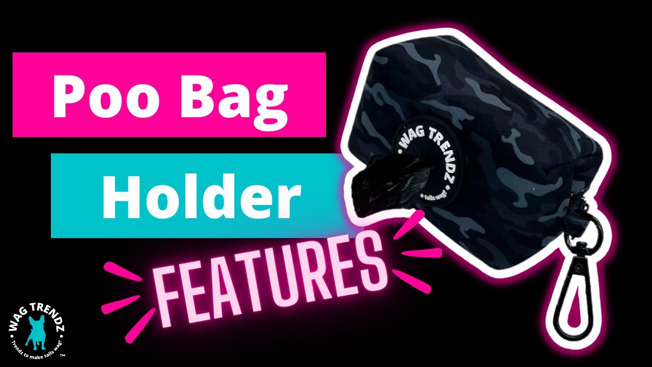 Wag Trendz Dog Poo Bag Carrier Features