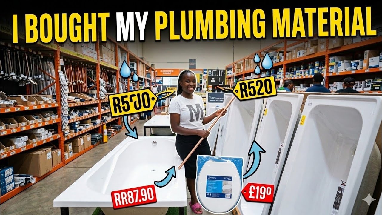 Another Big Step! Buying Plumbing Materials for the House