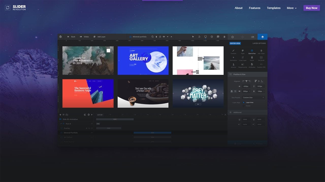 Новые возможности и функции Slider Revolution 6.0