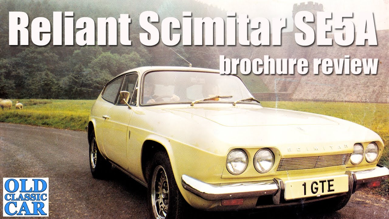 A Reliant Scimitar GTE SE5A brochure review