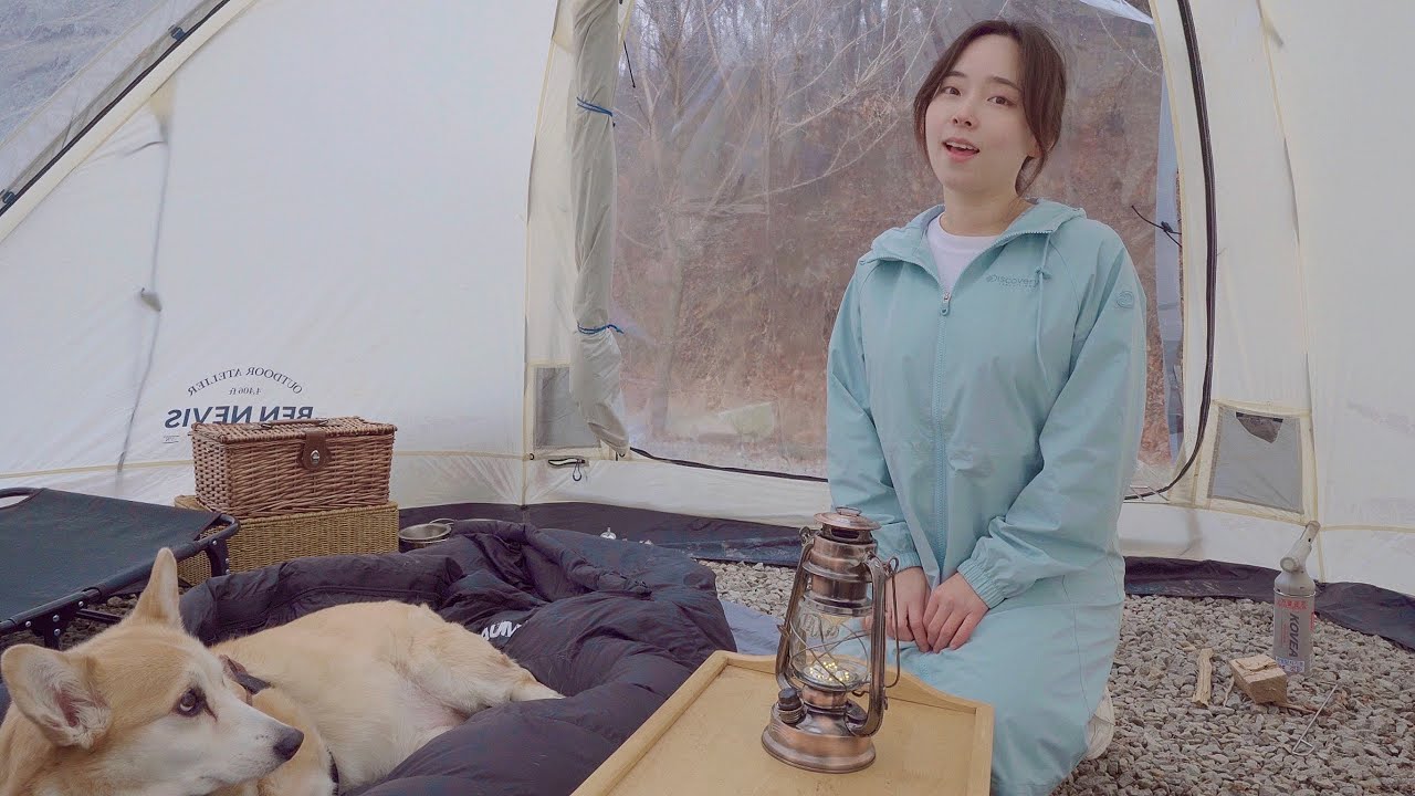 텐트에 홀잭 만들기 싫으신 분들 이렇게 해보세요!ㅣ가성비 좋은 셀프 우레탄창+홀잭 만들기ㅣ인생 음식 발견! 아롱사태 스지 전골 캠핑 밀키트 추천ㅣ예산 가루실 캠핑장