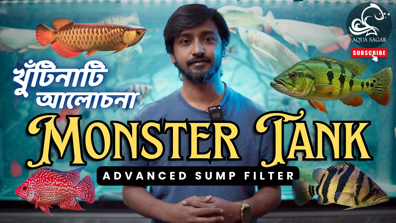 Monster Fish Tank Setup | Advanced Sump Filtration Explained