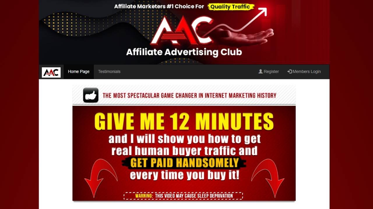 Affiliate Advertising Club | Turn $100 to $3333! LIVE DEPOSIT! AAC