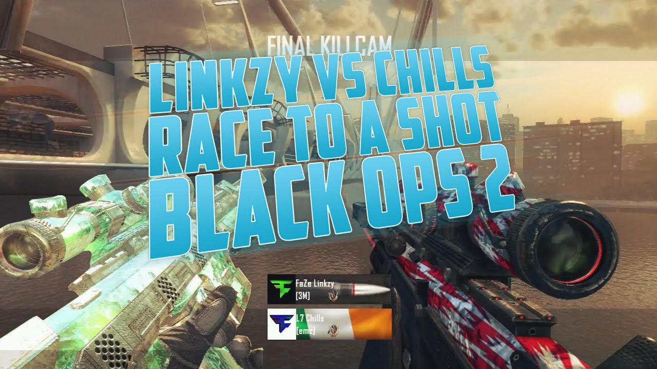 Linkzy Vs Chills | Race To A Shot | FaZe Linkzy