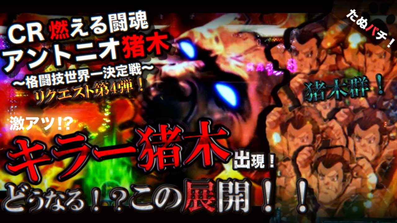 CR燃える闘魂アントニオ猪木　リクエスト第4弾！激アツ！？猪木群＆キラー猪木出現！！どうなるこの展開！！【たぬパチ！】