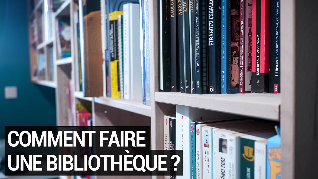Fabrication d'une bibliothèque en bois massif