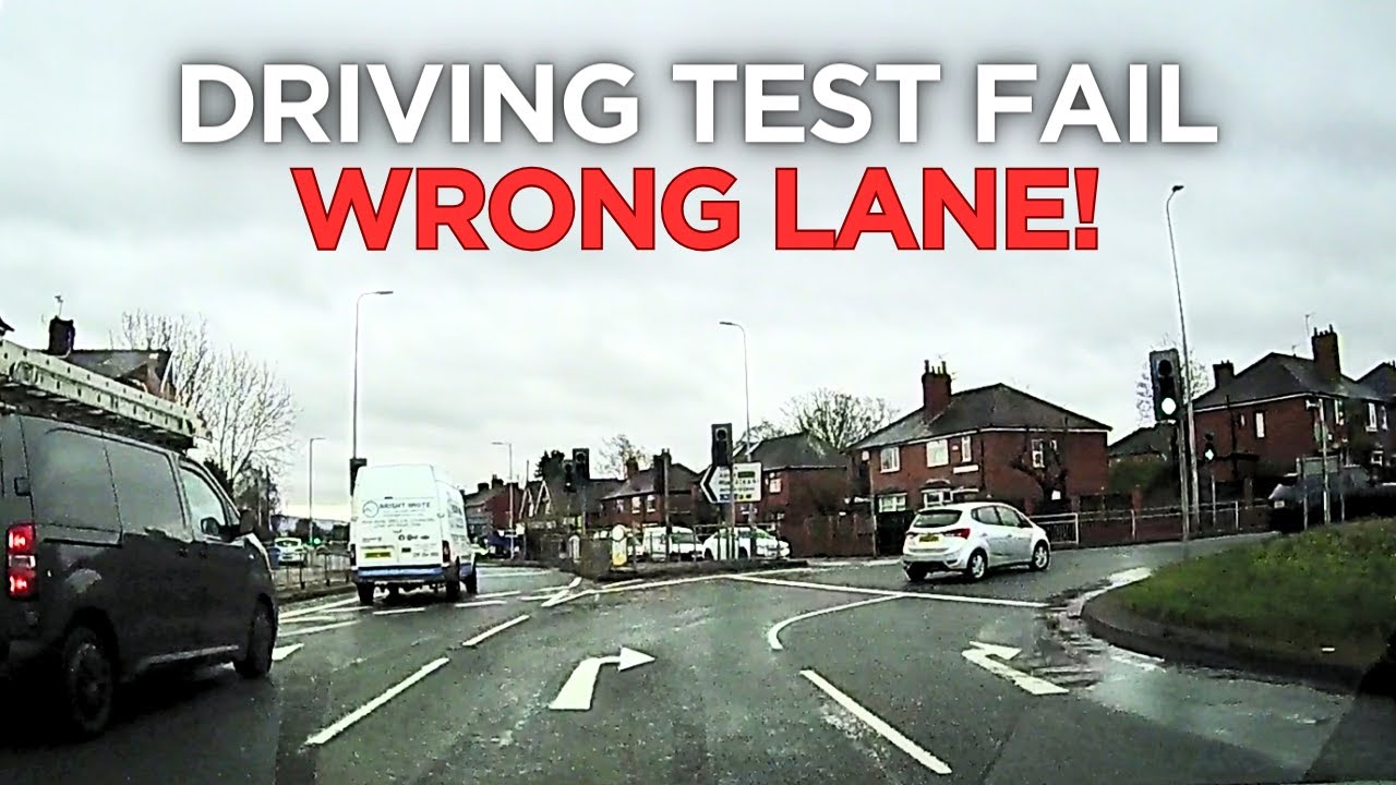 Real UK Driving Test FAIL #2 | WRONG LANE At Greengate Roundabout ❌