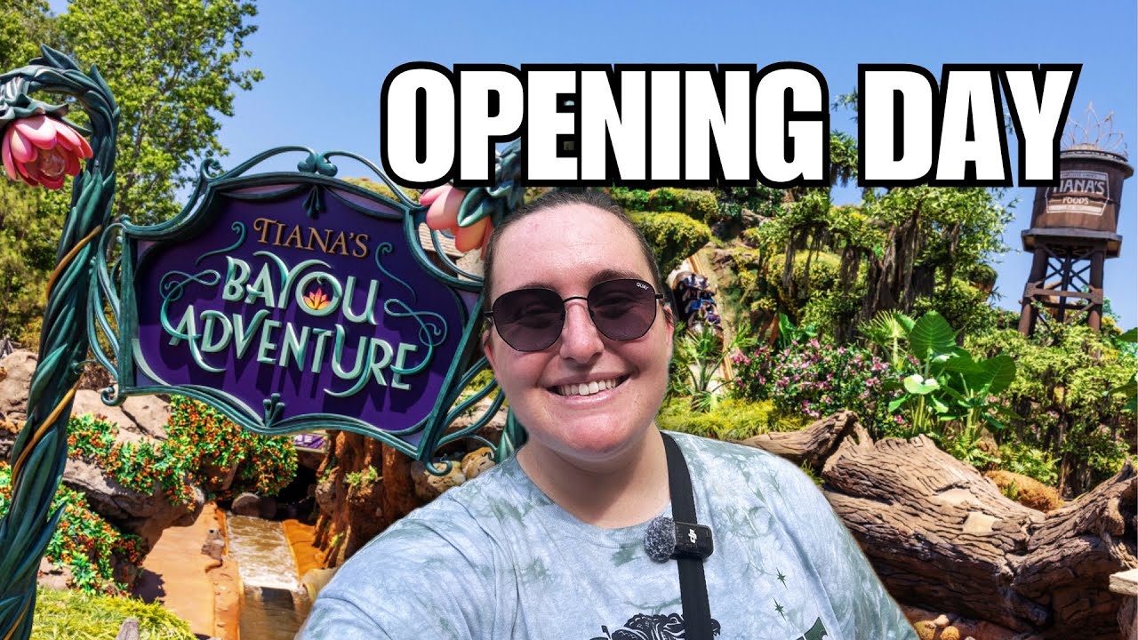 TIANA'S BAYOU ADVENTURE OPENING DAY: Food, Merch & Boarding Group 1
