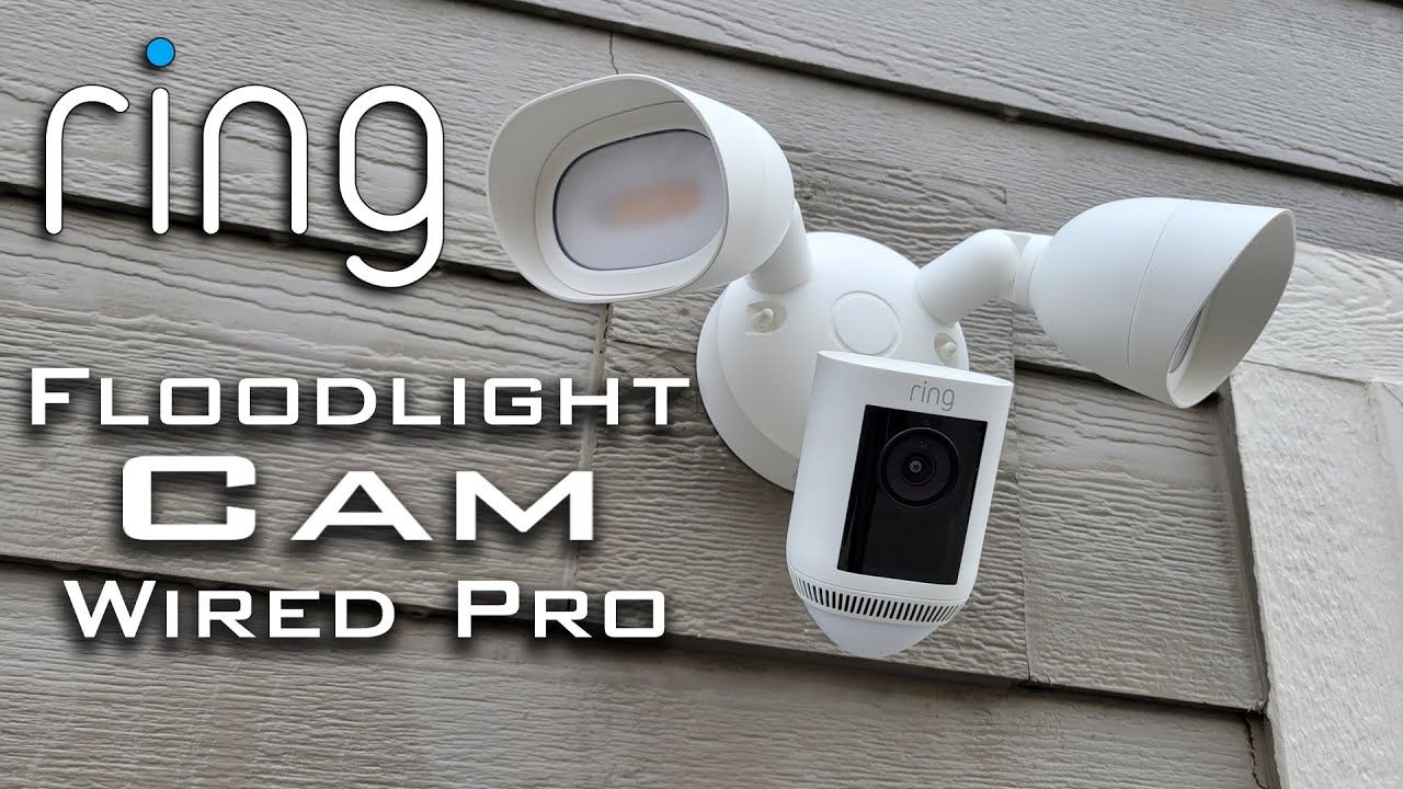Это прожектор и Wi-Fi-камера видеонаблюдения! Обзор Ring Floodlight Cam Wired Pro