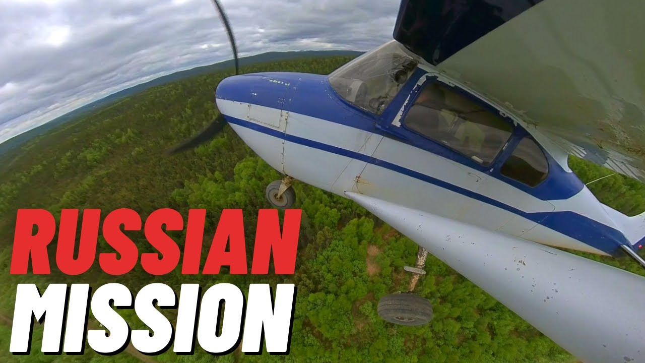 Bush Alaska Mail Run, Cessna 182 STOL to Russian Mission