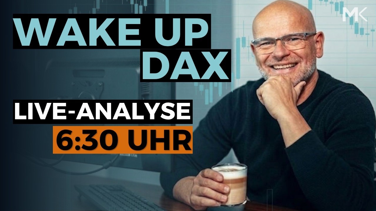 DAX - 3 Indikatoren stehen auf LONG - Wake UP DAX mit Marcus Klebe - 29.05.2026