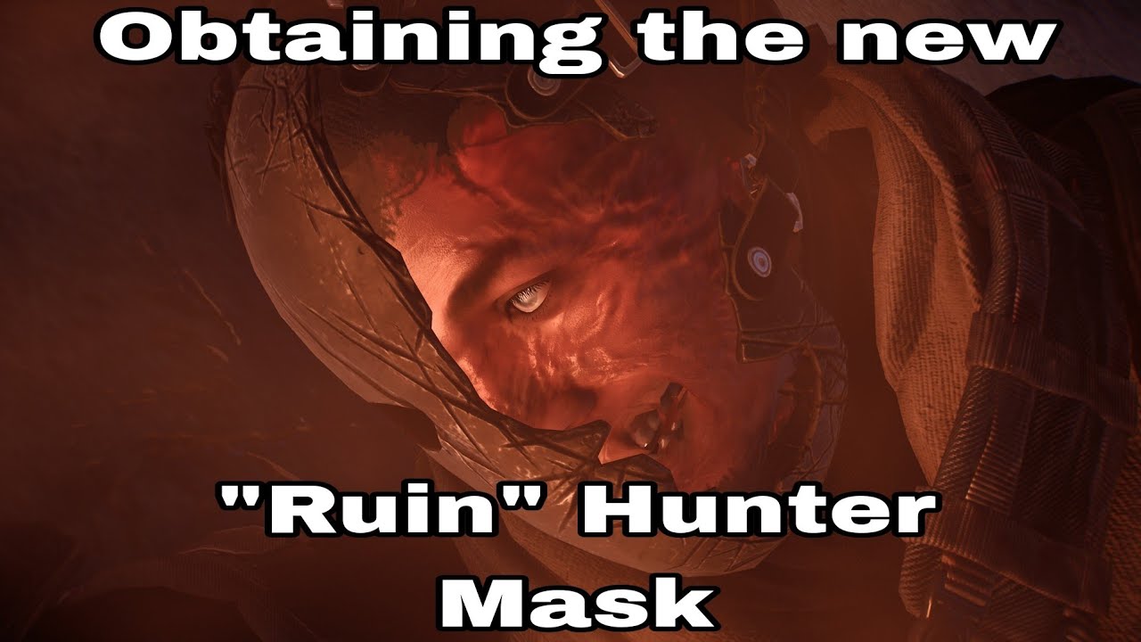Obtaining the Ruin Hunter mask - The Division 2