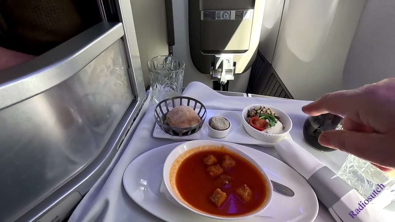 On way to Grenada via St Lucia in British Airways Club World B777 G-VIIX
