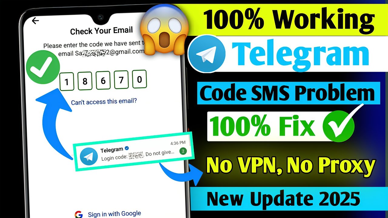 How To Fix Telegram Code SMS Problem (2025) | Fix Telegram Verification Code Not Sending