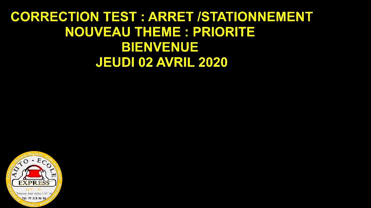 COURS 5 EXPRESS AUTOECOLE CORRI + PRIORITE