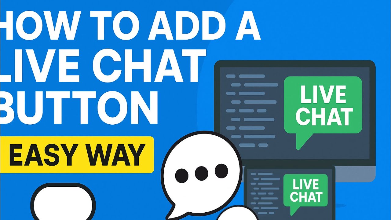 HOW TO ADD A LIVECHAT SUPPORT ON  YOUR WEBSITE | EASYWAY #livechat #digital  #support  #customercare