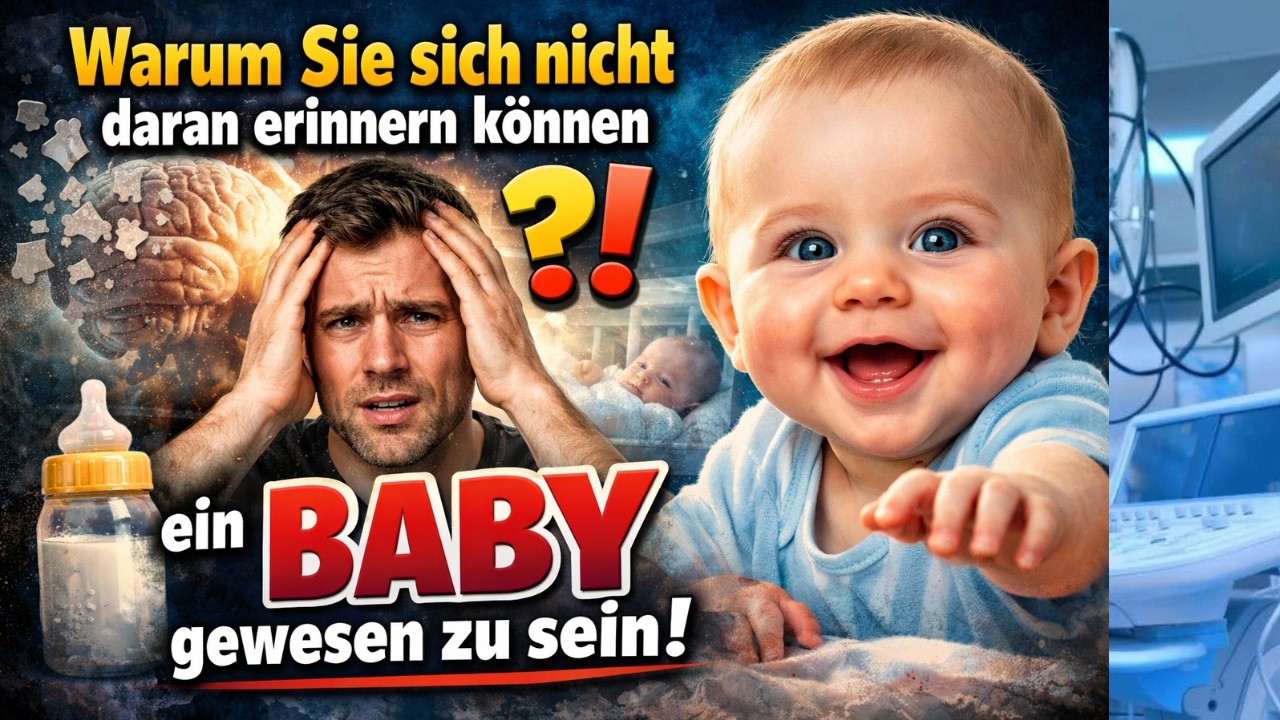Warum Sie sich nicht daran erinnern können, ein Baby gewesen zu sein!
