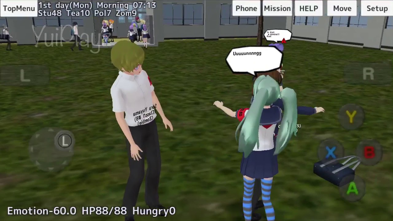 The Zombie Song | School Girl Simulator