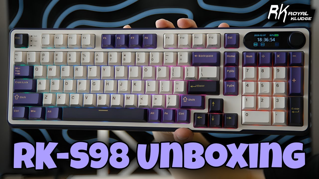 TÁTO KLÁVESNICA MA PREKVAPILA… | RK-S98 Unboxing & Test