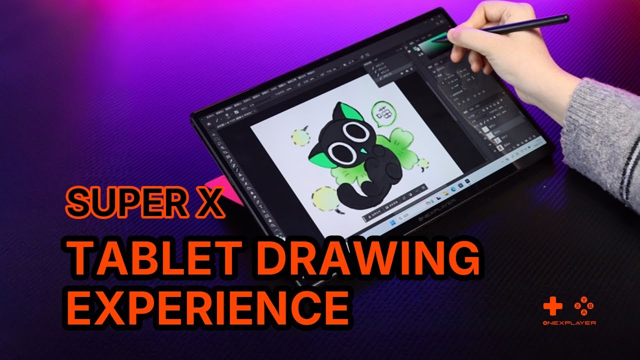 OneXPlayer Super X Tablet Drawing Test