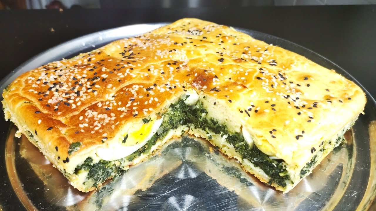 Torta de espinacas en licuadora rapida y facil