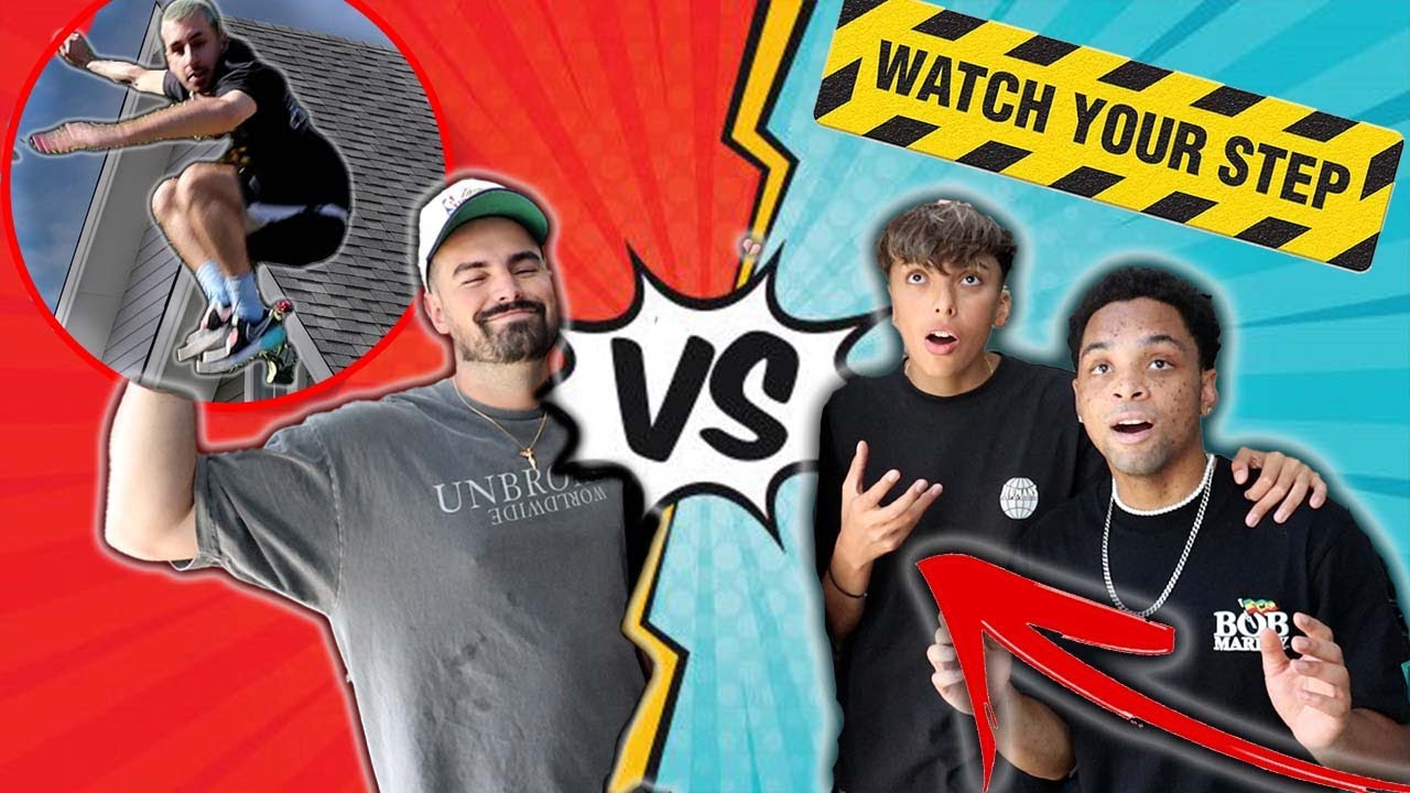 INSANE PARKOUR CHALLENGE W/ DYL & WYL