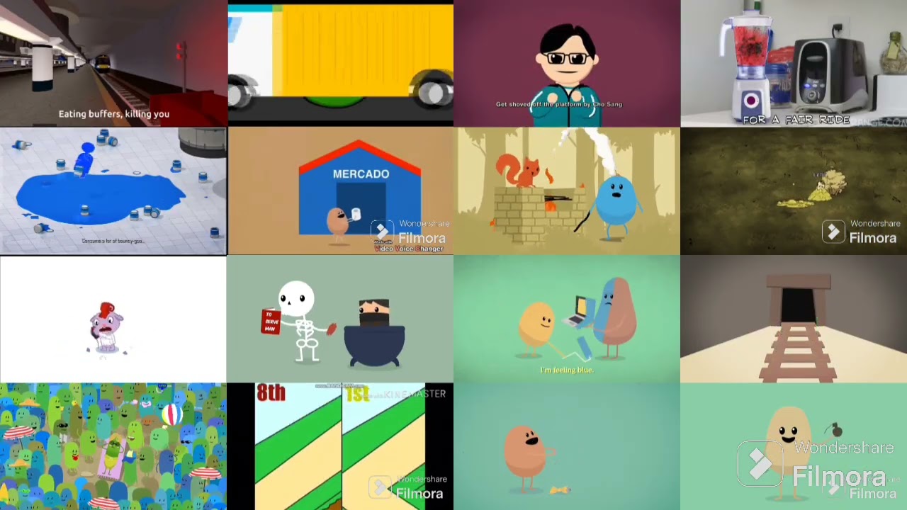 16 Dumb ways to Die
