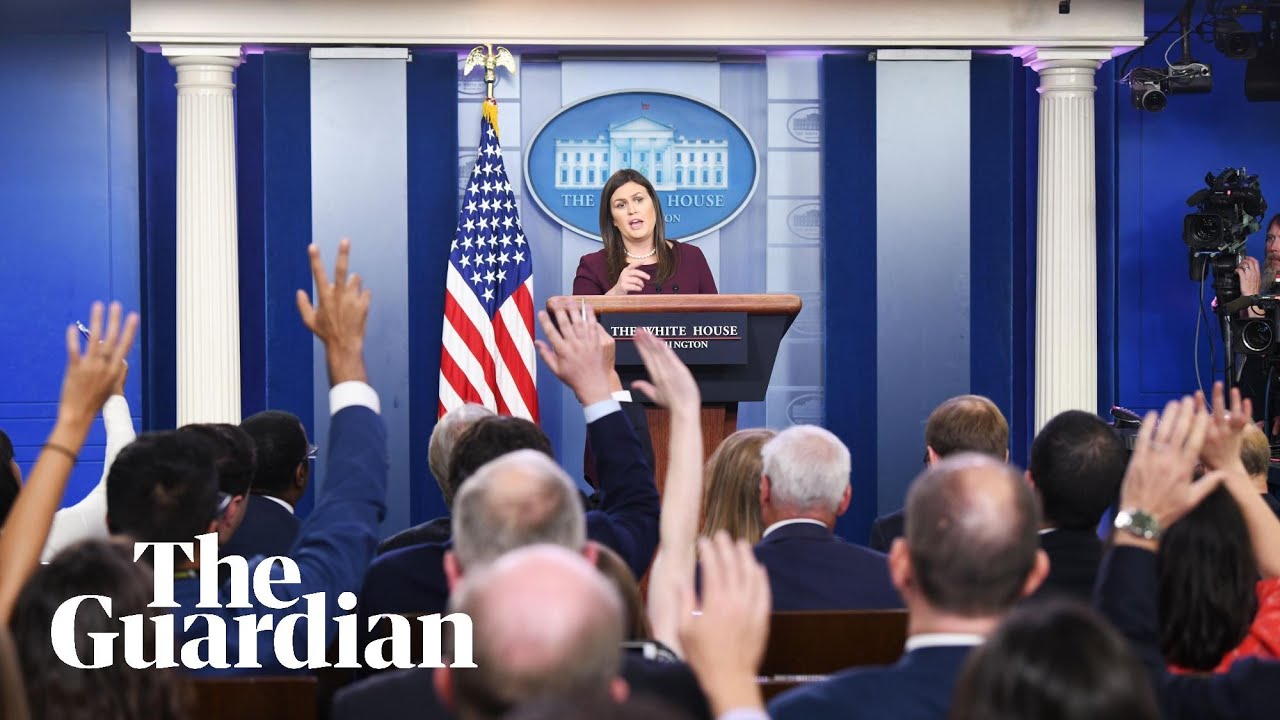 Sarah Sanders says she can't guarantee there's no tape of Trump using N-word