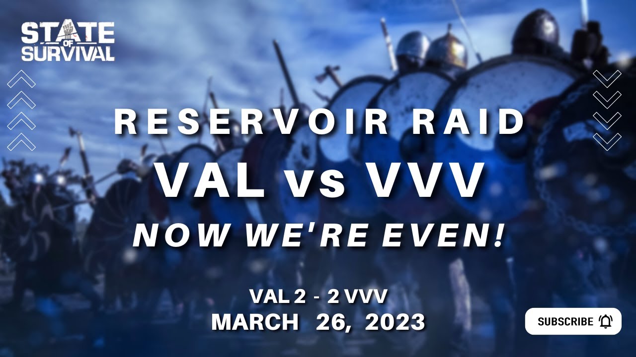 GETTING EVEN WITH VVV IN RESERVOIR RAID IN STATE OF SURVIVAL