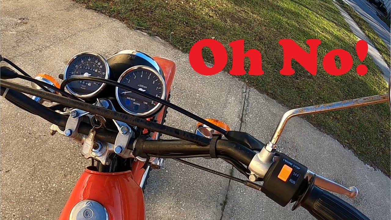 KICKING AN OLD SUZUKI SP400 ENDURO THUMPER WITH NO E-START - CAN WE START IT?