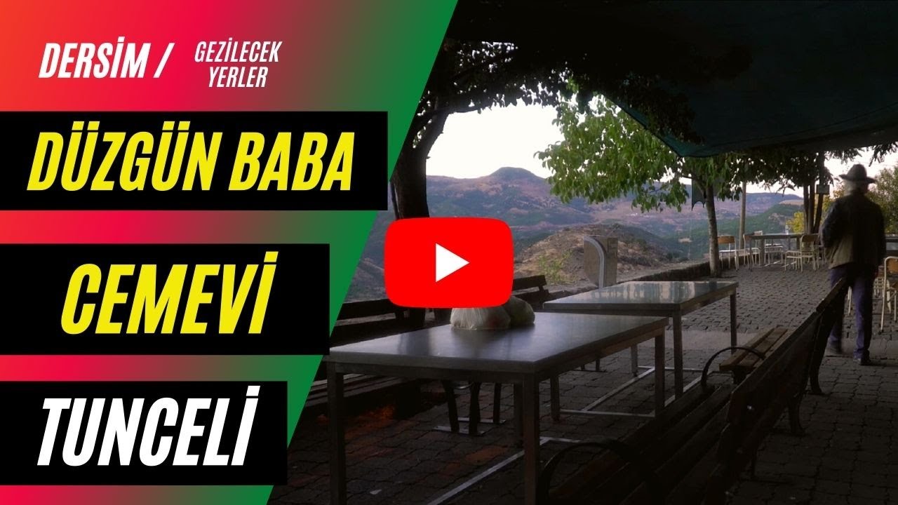 D&Uuml;ZG&Uuml;N BABA CEMEVİ - NAZİMİYE - TUNCELİ - DERSİM