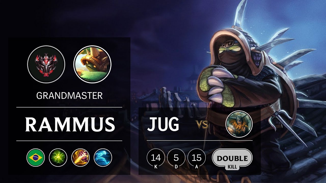 Rammus Jungle vs Olaf - BR Grandmaster Patch 10.1