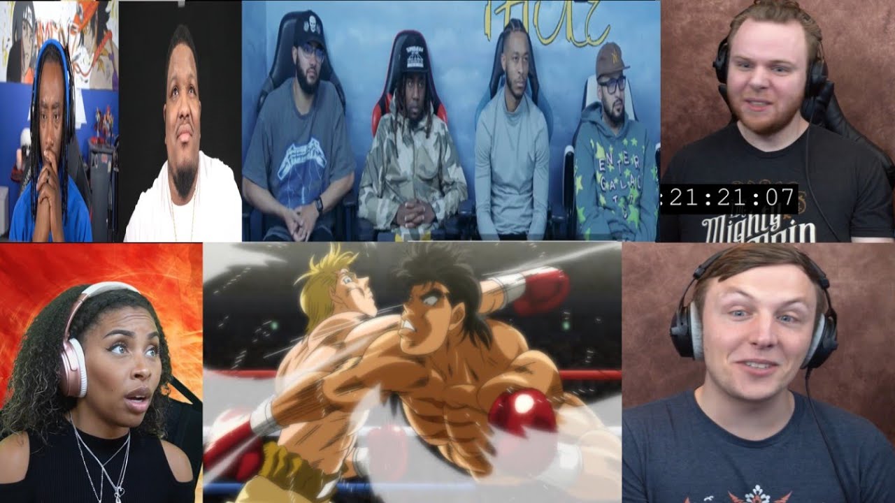 HAJIME NO IPPO EPISODE 3x20 REACTION MASHUP
