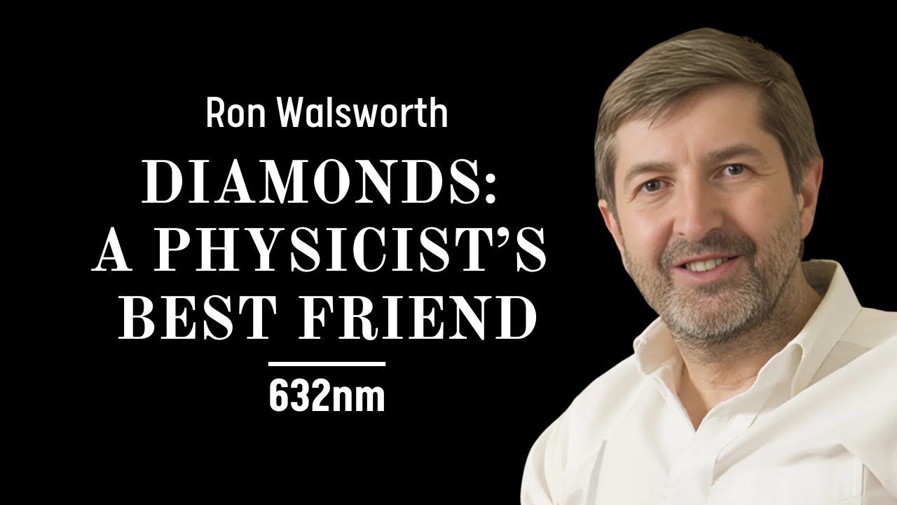 Quantum Diamond Sensing: The Surprising Power of NV Centers | Ron Walsworth