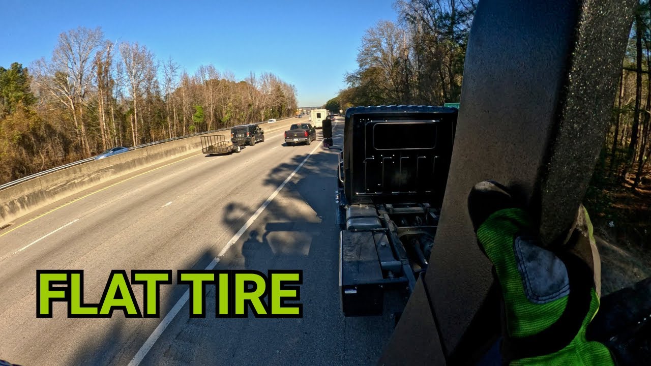 Stranded on the Interstate With a Flat Tire | Chevy Silverado Pickup