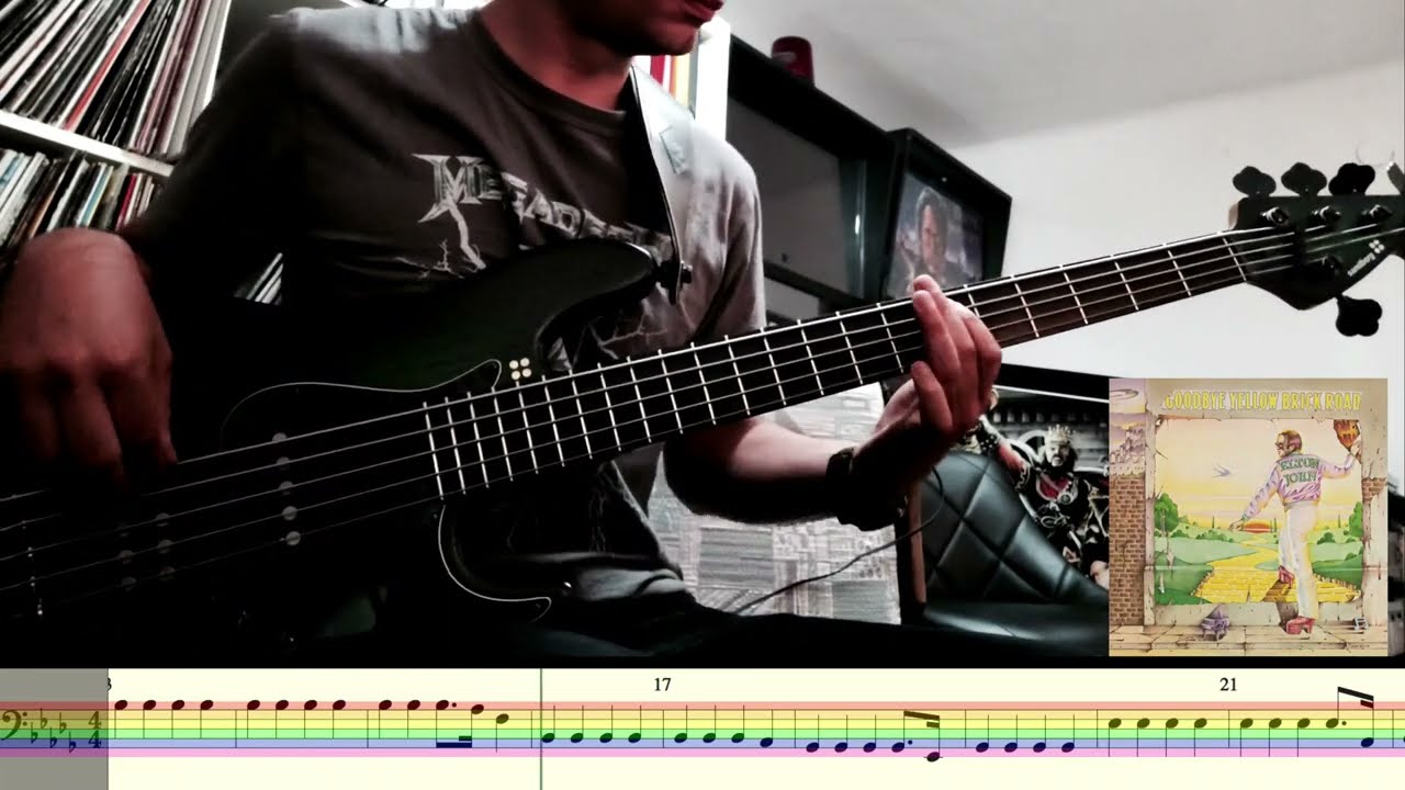 Elton John - All The Girls Love Alice Bass Cover