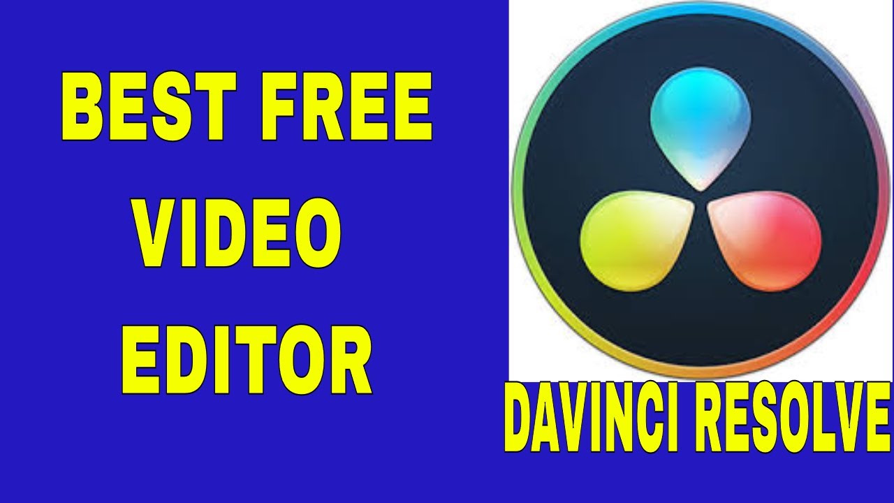 BEST FREE VIDEO EDITOR FOR YOUTUBE.... 2019