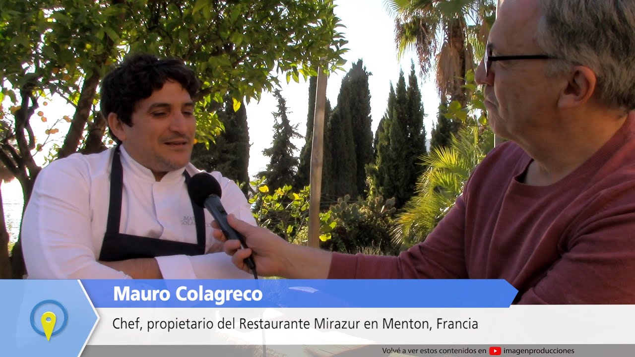 MAURO COLAGRECO, DESDE MENTON EN LA COSTA AZUL DE FRANCIA