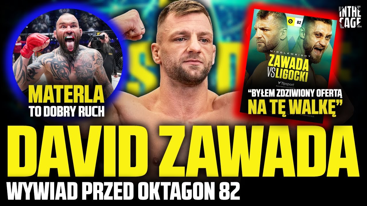 David ZAWADA przed Oktagon 82: Zmiana rywala | ENGIZEK vs JOTKO | Czy OKTAGON MMA zagrozi KSW?