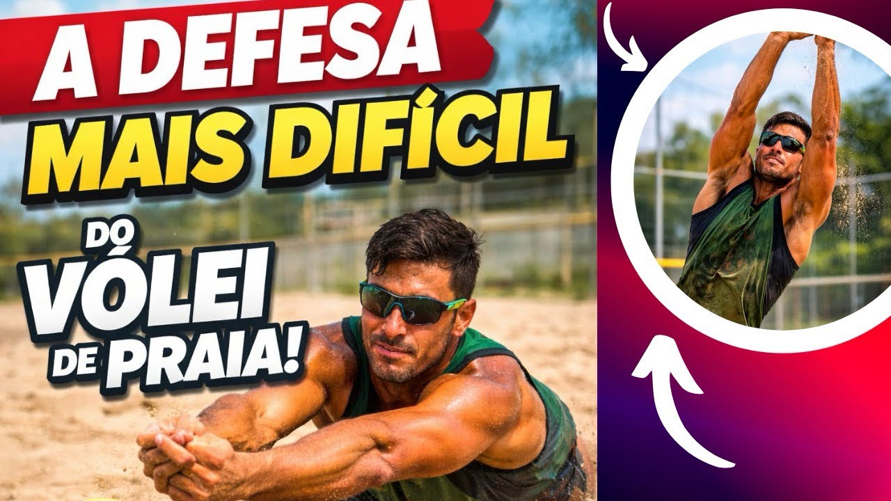 A DEFESA MAIS DIFÍCIL DO VÔLEI DE PRAIA