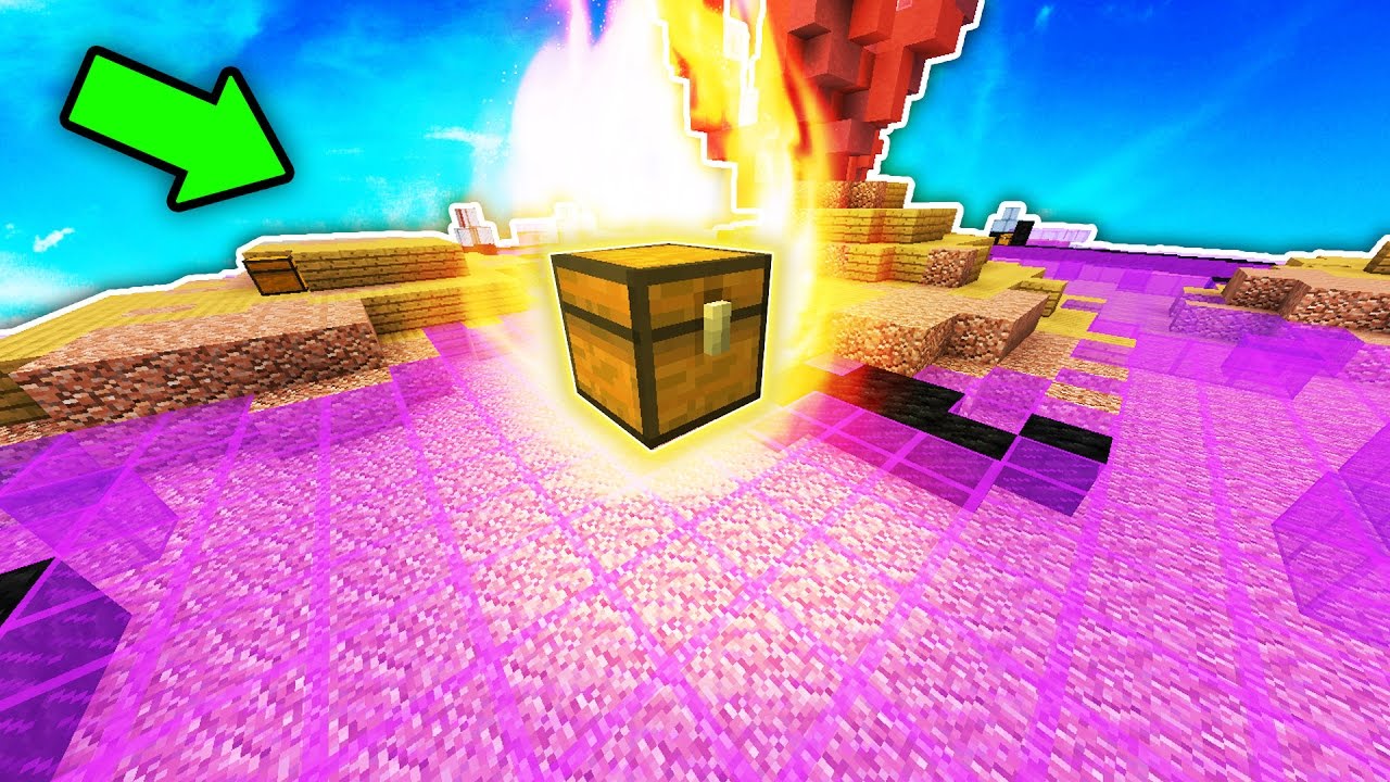 OVERPOWERED TRICK TO GET FREE ITEMS...! (Minecraft Skybounds!)