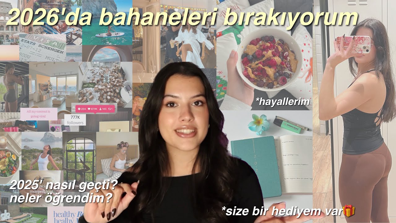 Принимать неудачи... 2026 год станет моим годом 🌟 доска визуализации, чему меня научил 2025 год