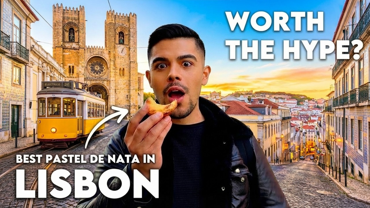 Ultimate Lisbon Patel de Nata Food Tour | I found Lisbon’s #1 Egg Tart Spot