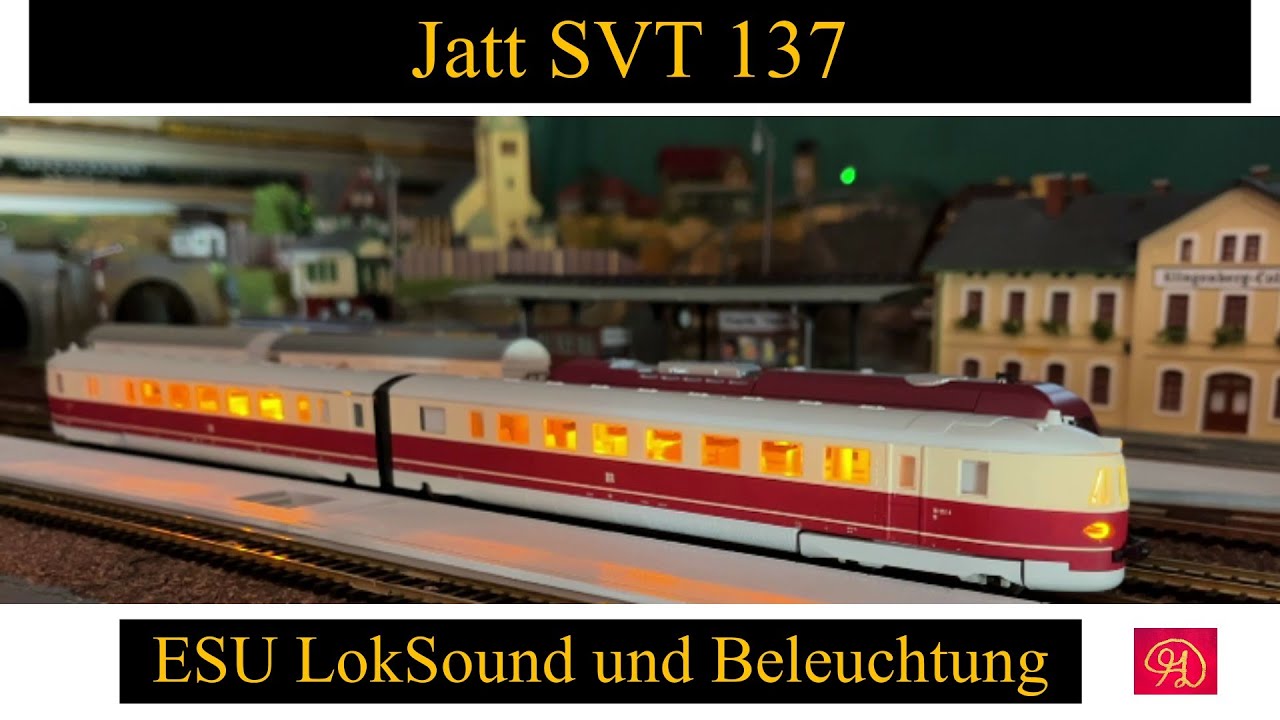 48/2# Jatt TT SVT 137 DR Digitalumbau mit ESU Loksound 5 micro und Zimo Staco 2A