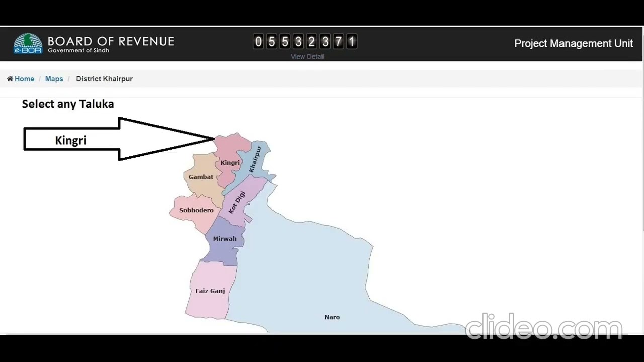 For Searching Map in Sindh